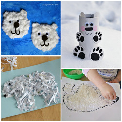 Winter Arts And Crafts For Kids
 Winter Polar Bear Crafts for Kids to Make Crafty Morning