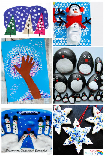 Winter Arts And Crafts For Kids
 16 Easy Winter Crafts for Kids