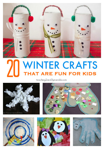 Winter Arts And Crafts For Kids
 20 Fun Preschool Winter Crafts