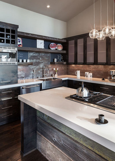 Wood Kitchen Backsplash
 20 Gorgeous Ways to Add Reclaimed Wood to Your Kitchen