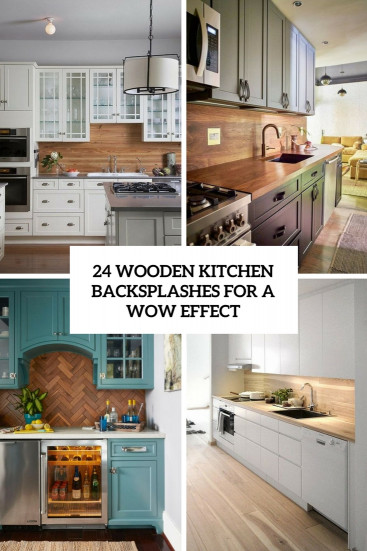 Wood Kitchen Backsplash
 Kitchen designs Archives DigsDigs