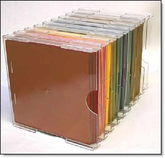 12x12 Paper Organizer
 Storage for 12x12 paper