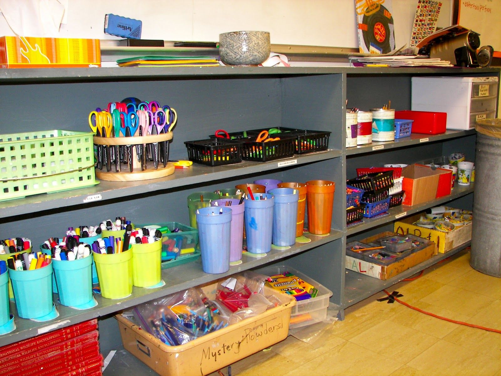 Art Room Organization
 Classroom Art Centers