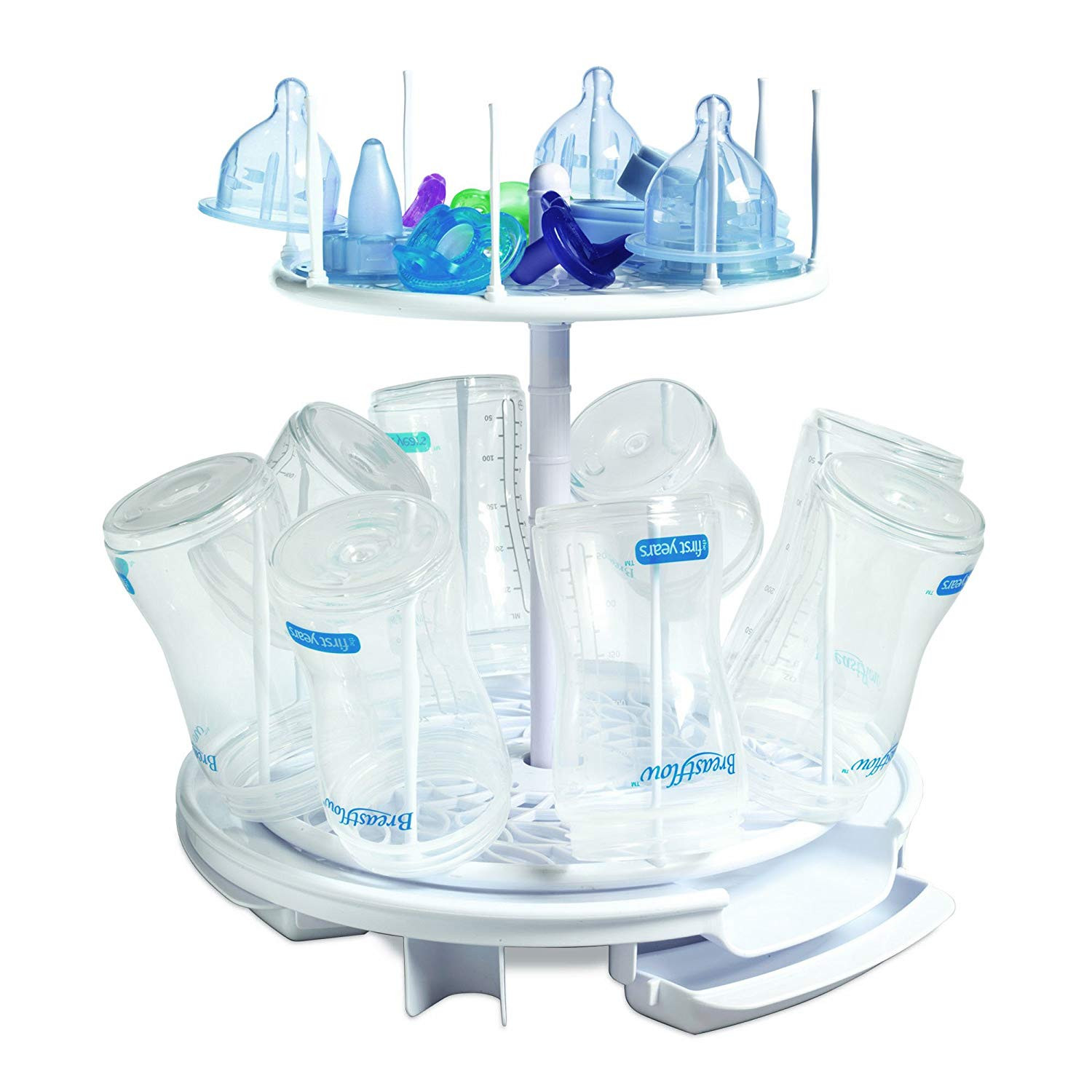 Baby Bottle Organizer
 The First Years Baby Spinning Drying Rack Bottle Storage