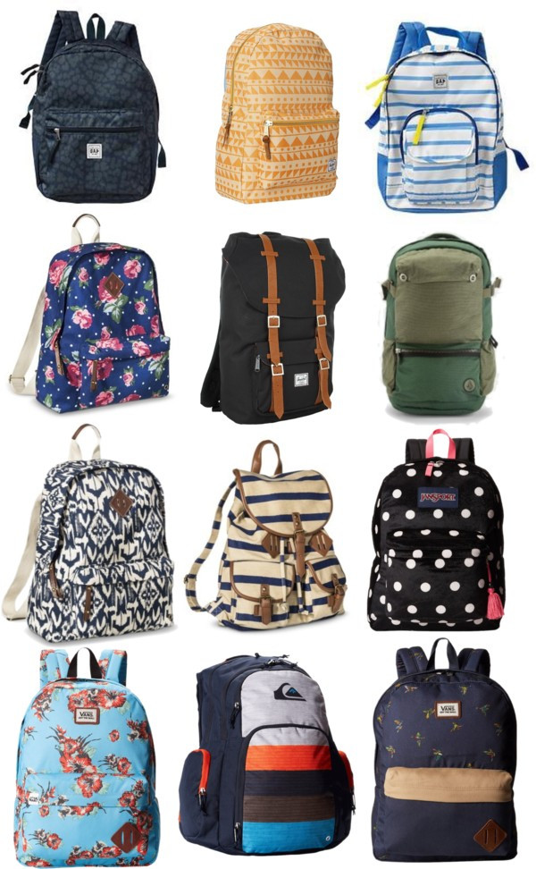 Back To School Backpacks
 Favorite Backpacks for Back to School 2014