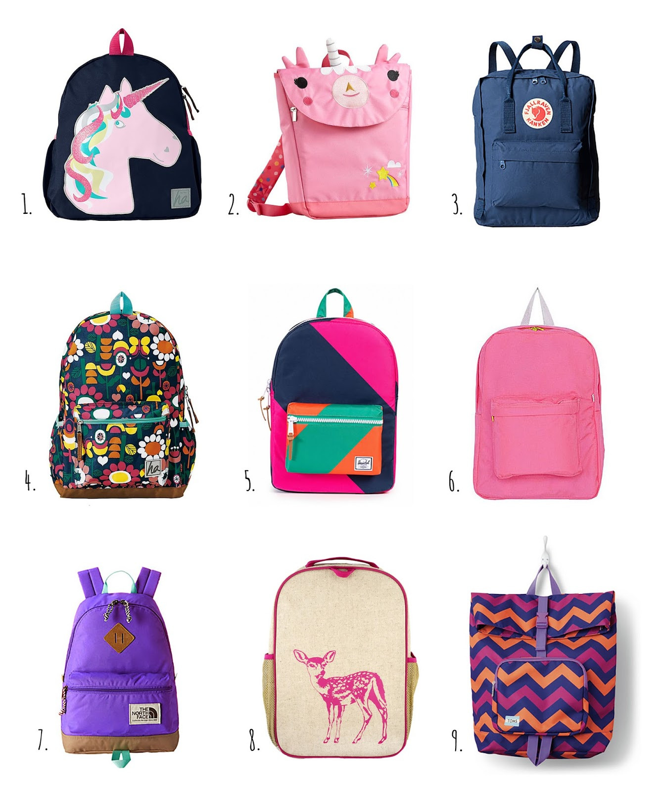 Back To School Backpacks
 Little Hiccups Back to School Backpacks