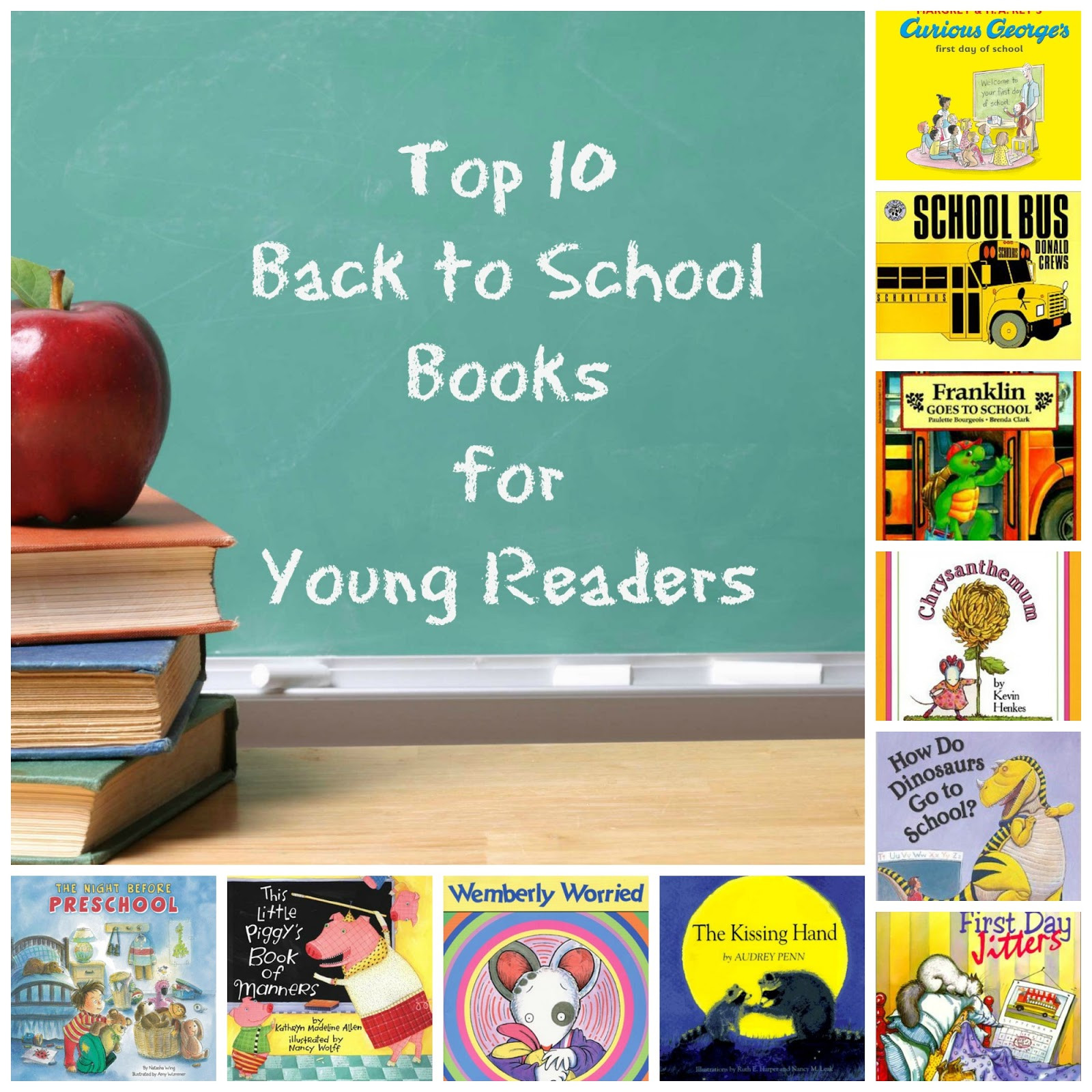 Back To School Books
 Chipman s Corner Preschool Top Ten Back to School Books