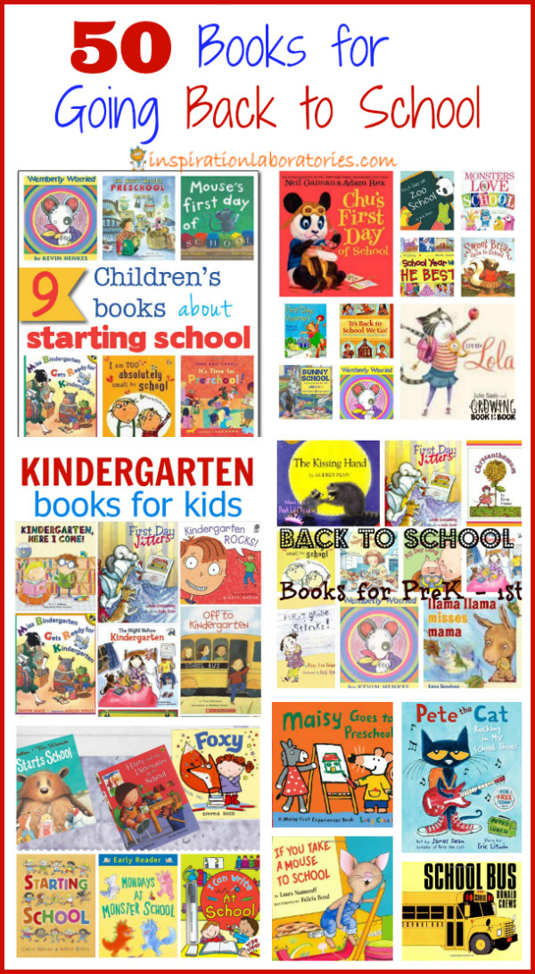 Back To School Books
 50 Books about Going Back to School