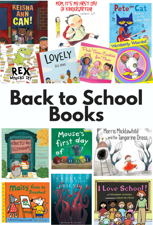 Back To School Books
 20 Awesome Back To School Books No Time For Flash Cards