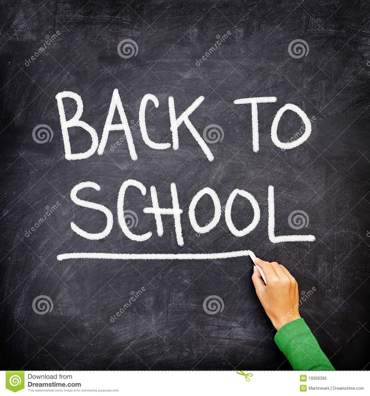 Back To School Chalkboard
 Back To School Blackboard Chalkboard Royalty Free Stock
