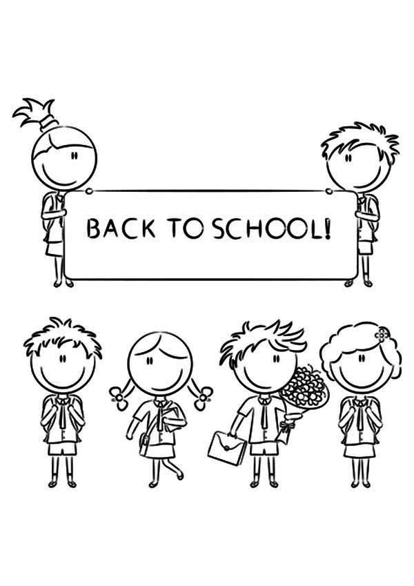 Back To School Coloring Page
 Back to School Coloring Pages Best Coloring Pages For Kids