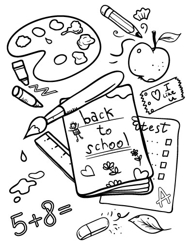 Back To School Coloring Pages
 Back to School Coloring Pages Best Coloring Pages For Kids