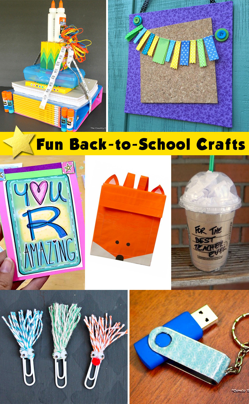 Back To School Crafts
 Back to School Craft Projects Morena s Corner