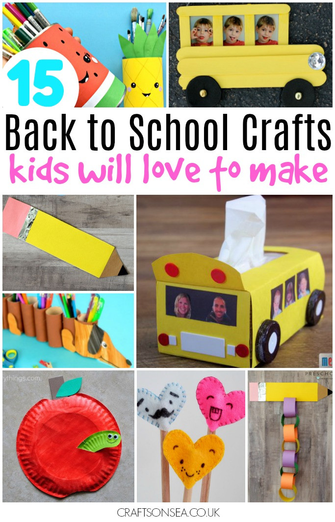 Back To School Crafts
 Back to School Crafts Kids Will Love to Make Crafts on Sea