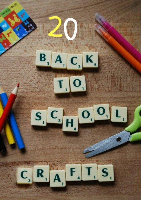 Back To School Crafts
 20 Back To School Crafts & Ideas Red Ted Art
