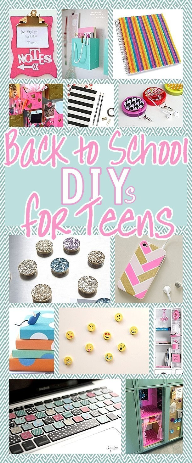 Back To School Diys
 The BEST Back to School DIY Projects for Teens and Tweens