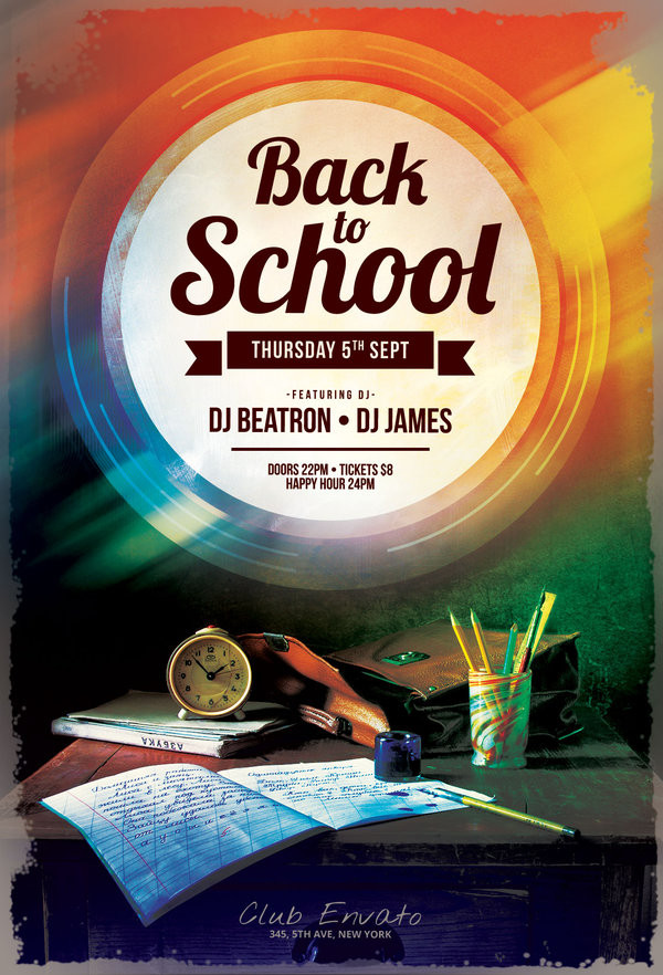 Back To School Flyer
 Back to School Flyer by styleWish on DeviantArt