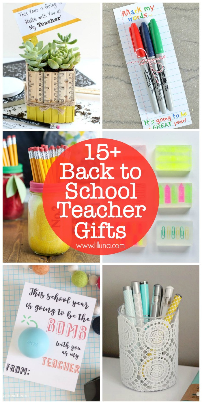 Back To School Gifts For Teachers
 15 Back to School Teacher Gifts Lil Luna