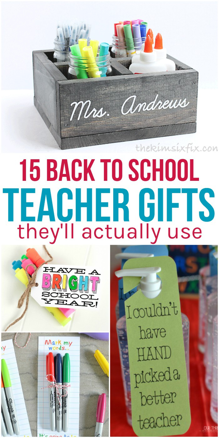 Back To School Gifts
 15 Back to School Teacher Gifts They ll Actually Use