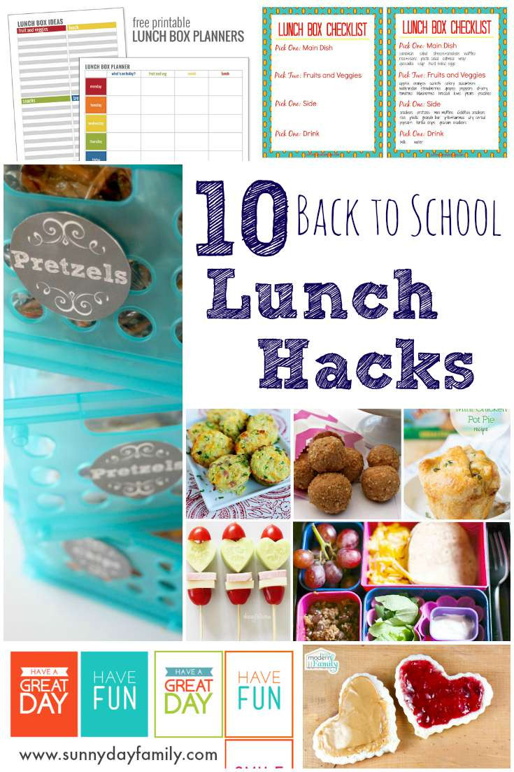 Back To School Hacks
 10 Back to School Lunch Hacks
