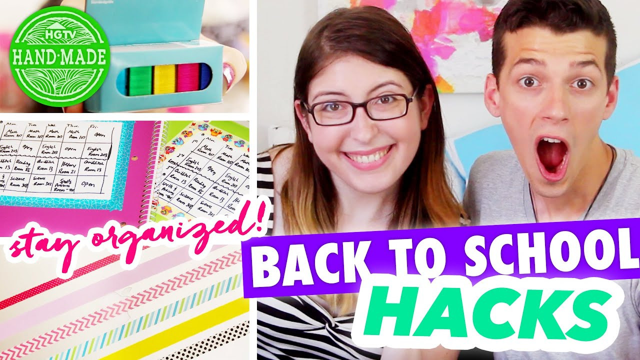 Back To School Hacks
 8 Back to School Hacks to Keep You Organized All