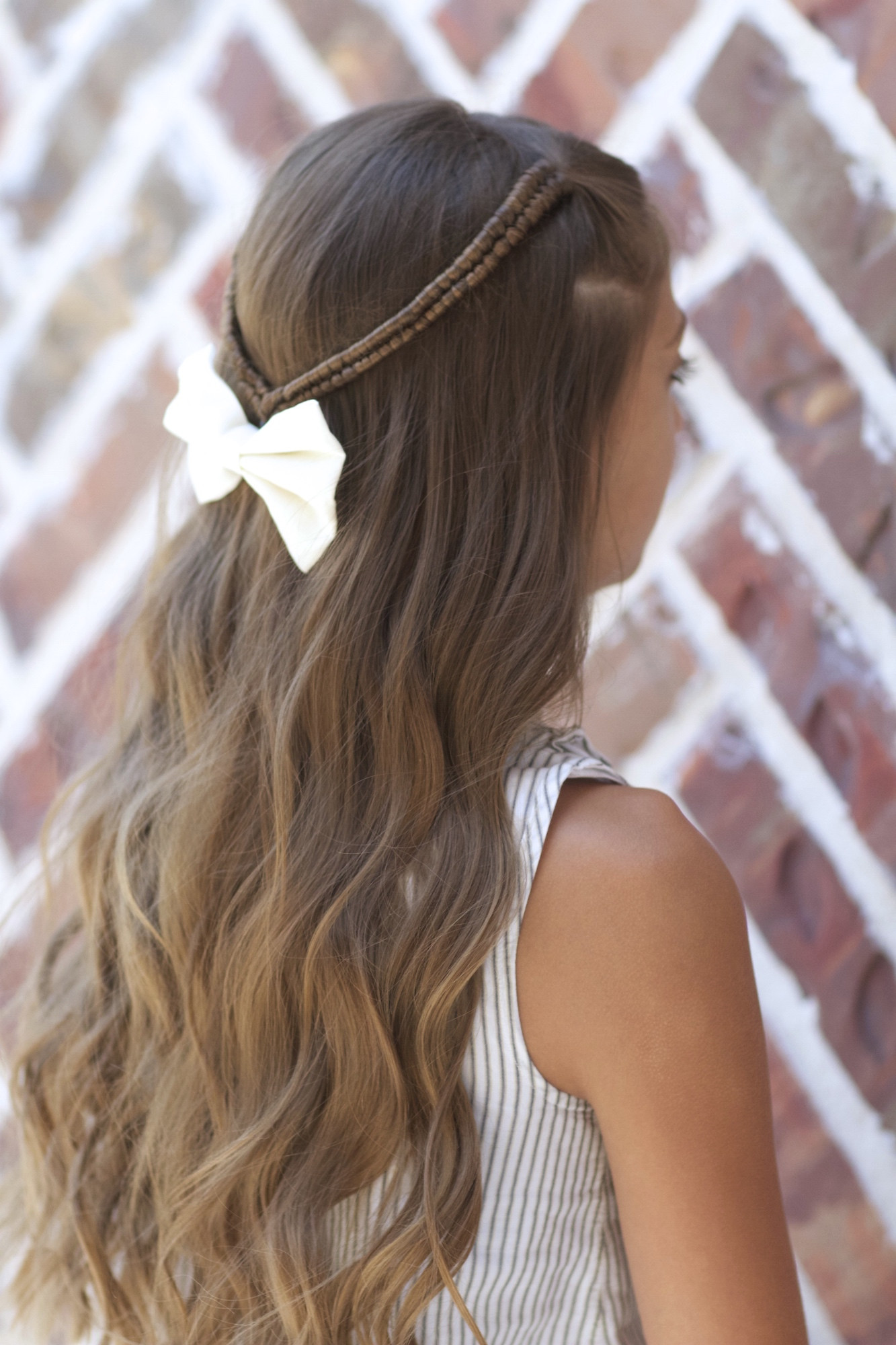 Back to School Hairstyles Lovely Infinity Braid Tieback Back to School Hairstyles