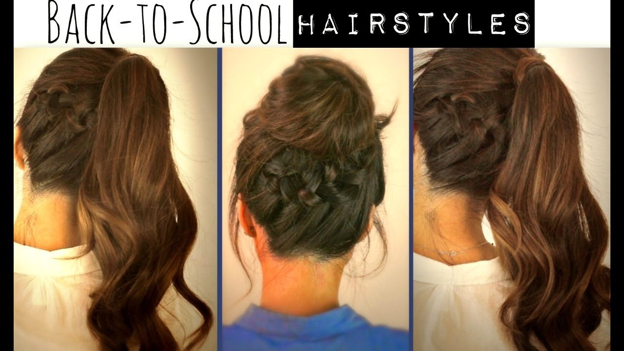 Back To School Hairstyles
 CUTE BACK TO SCHOOL HAIRSTYLES