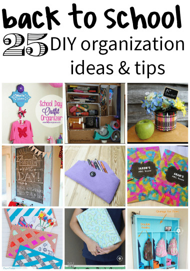 Back To School Ideas
 25 Back to School DIY Organization Ideas Juggling Act Mama