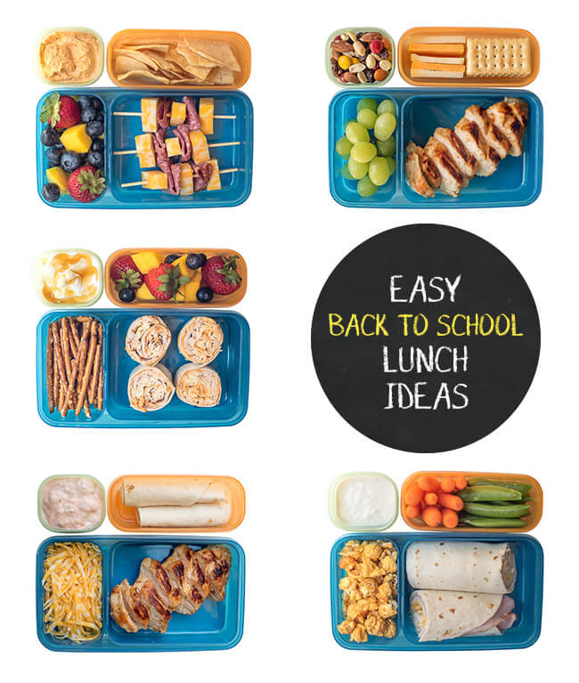 Back To School Lunch Ideas
 Easy Back to School Lunch Ideas