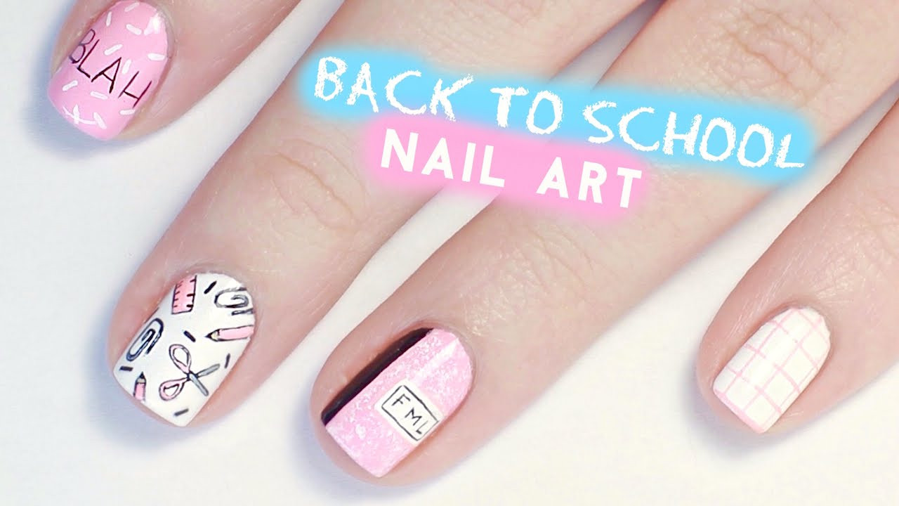 Back To School Nails
 Back to School Nail Art