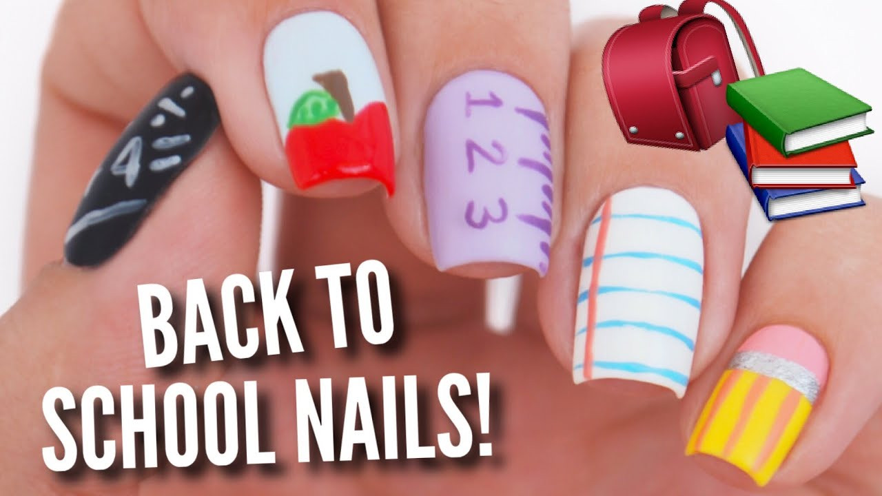 Back To School Nails
 5 Back To School Nail Art Designs