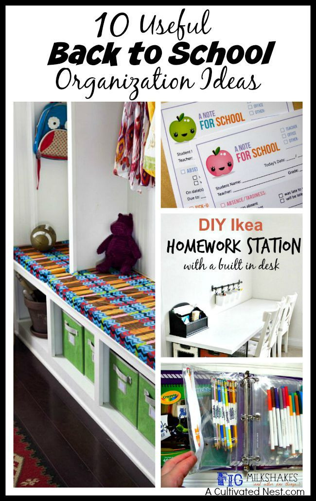 Back To School Organization
 17 Best images about Back to School Organization on