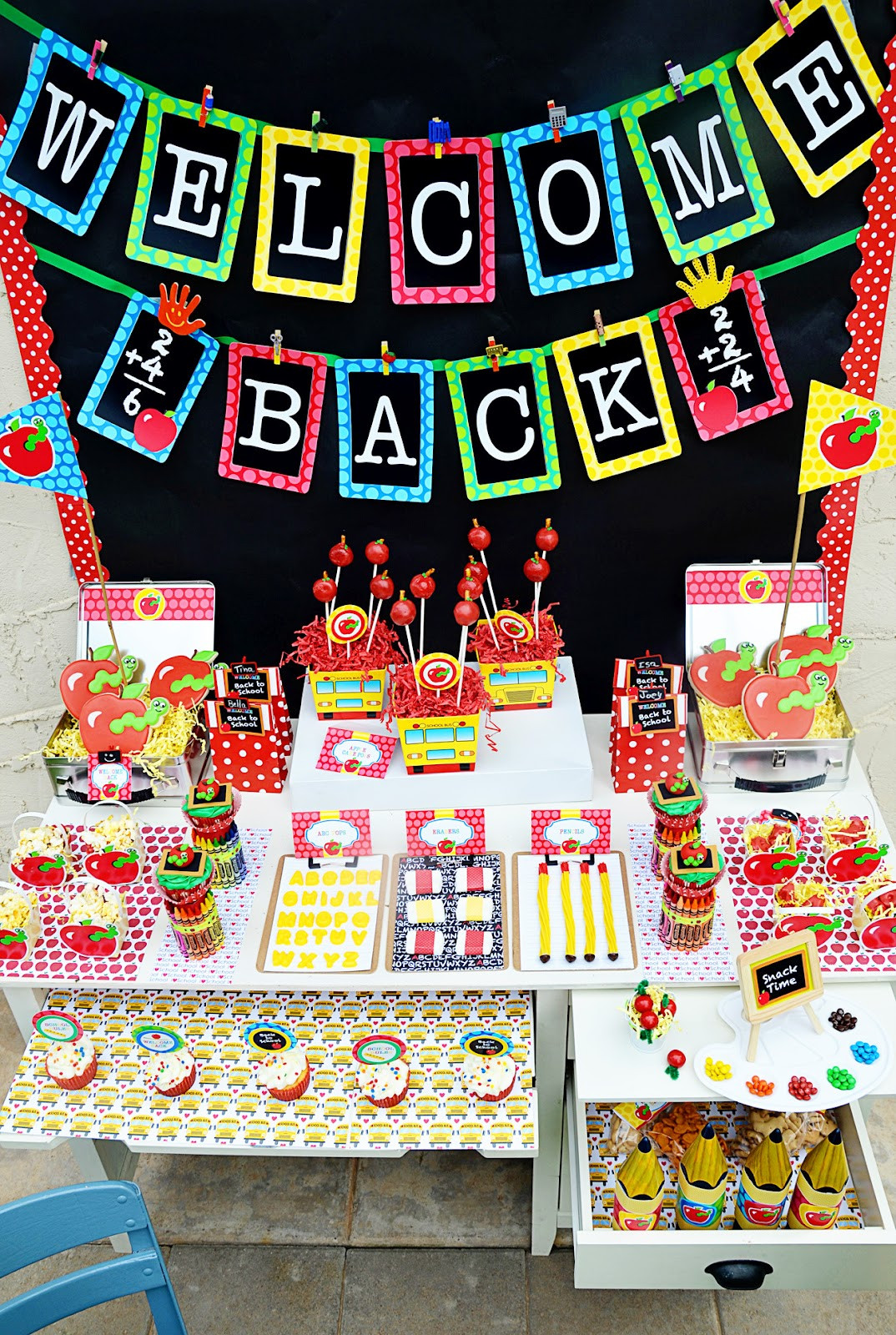 Back To School Party
 Amanda s Parties To Go Back to School Free Printable