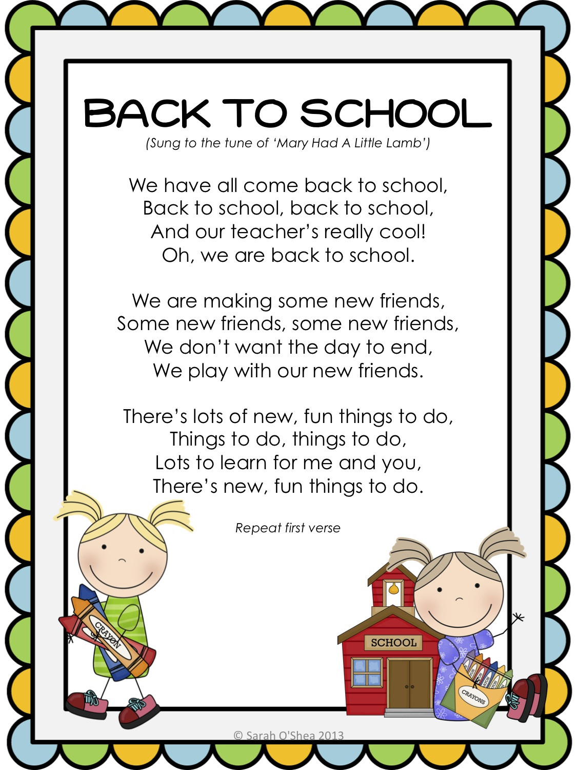 Back To School Poem
 Back To School Quotes Poems QuotesGram