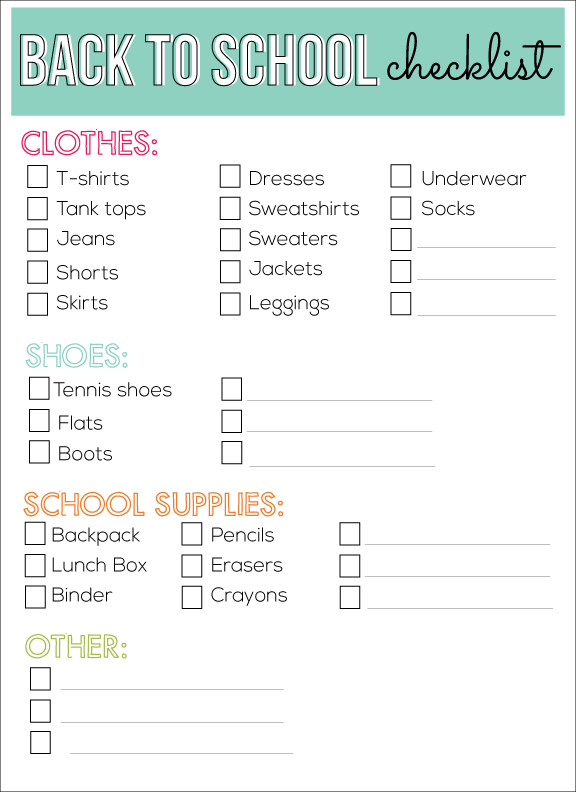 Back To School Shopping List
 Old Navy Multiply Your Style