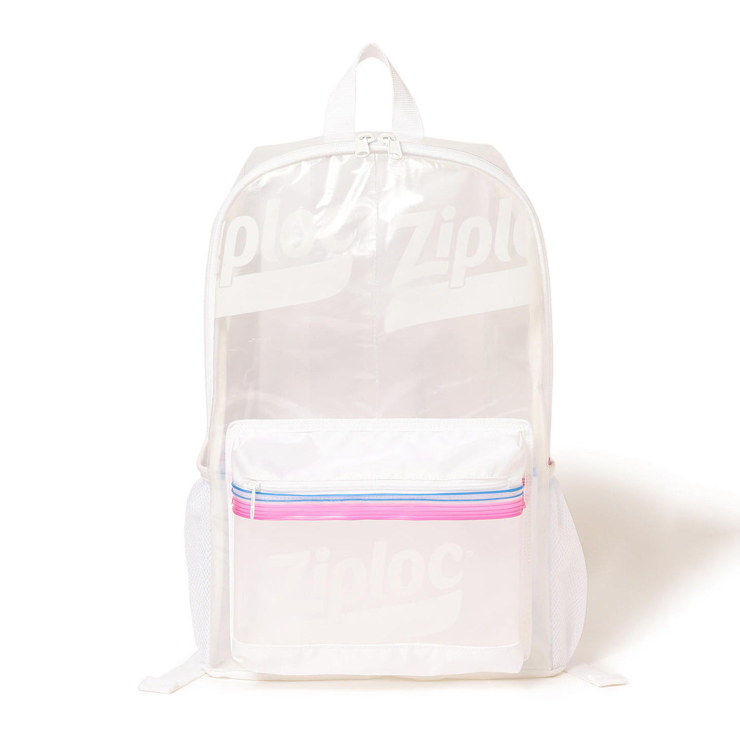 Backpack Organizer Pouches
 Transparent Ziploc Storage Bag Backpack