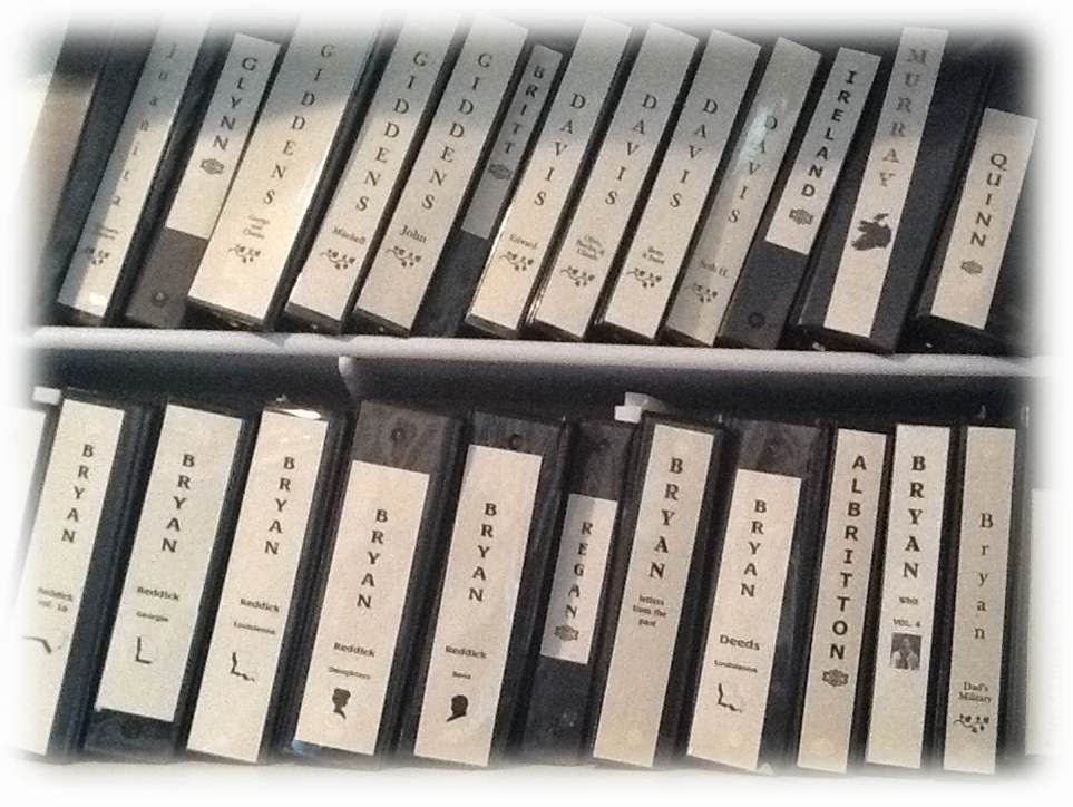 Binder Organization System
 Moments in Time A Genealogy Blog My Not Quite Precisely