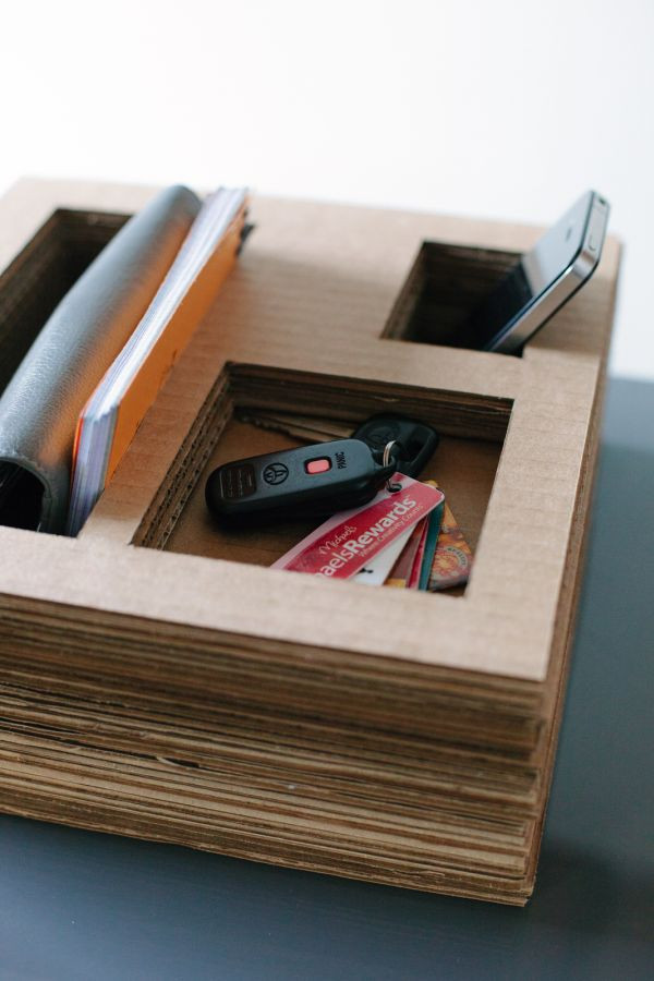 Cardboard Desk Organizer
 DIY Desk Organization – Simple Tips For Keeping Your Home