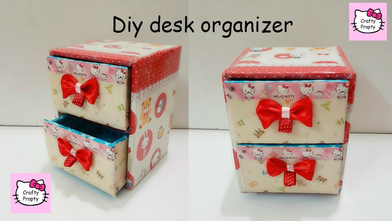 Cardboard Desk Organizer
 DIY Desk Organizer Cardboard