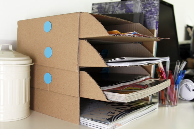 Cardboard Desk Organizer
 Cool Desk Accessories That Bring Fun Into The fice