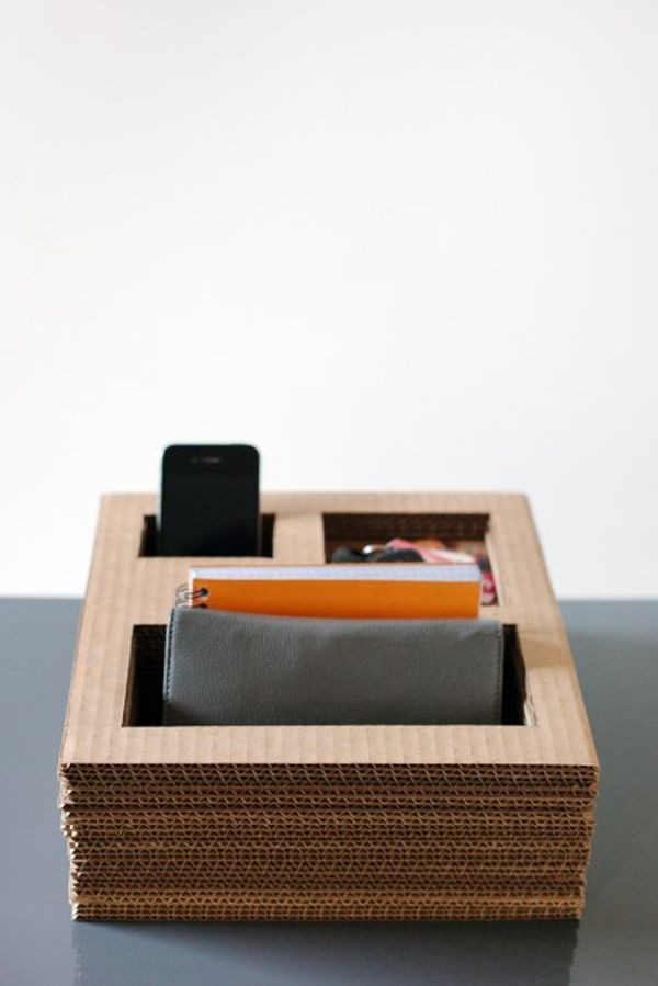 Cardboard Desk Organizer
 Cool Desk Accessories That Bring Fun Into The fice