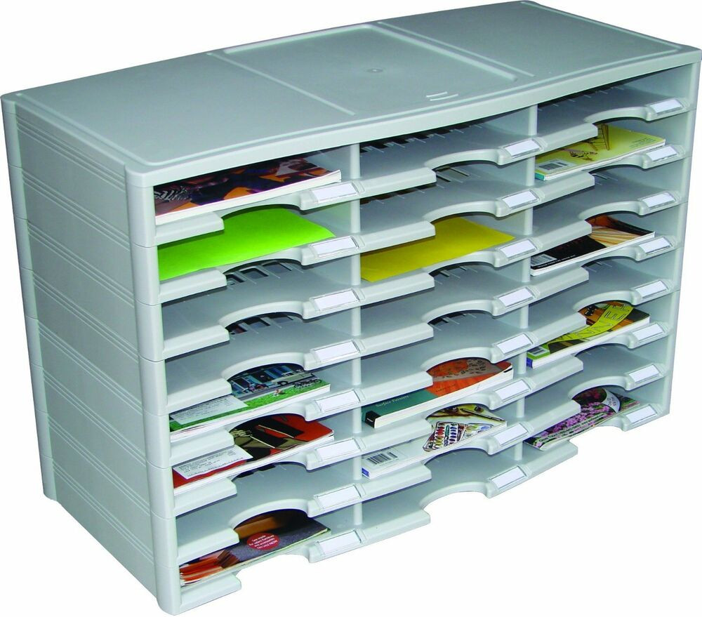 Classroom Paper Organizer
 Storange Rack Holder fice Home Supplies Organizer