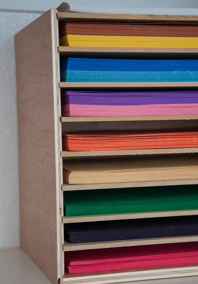Classroom Paper Organizer
 Life Saver DIY Paper Organizer