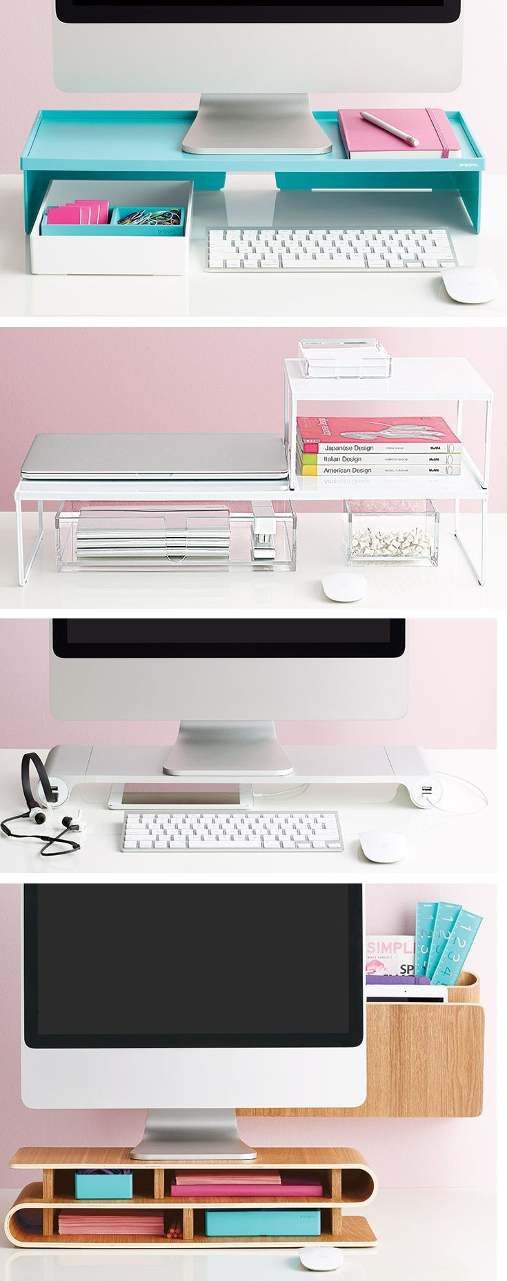Computer Desk Organizer
 Best 25 Desk accessories ideas on Pinterest