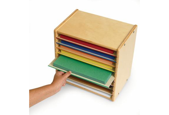 Construction Paper Organizer
 9" x 12" Color Coded Construction Paper Organizer