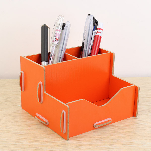 Container Store Desk Organizer
 Buy DIY Wood Desk Storage Organizer Container Box For