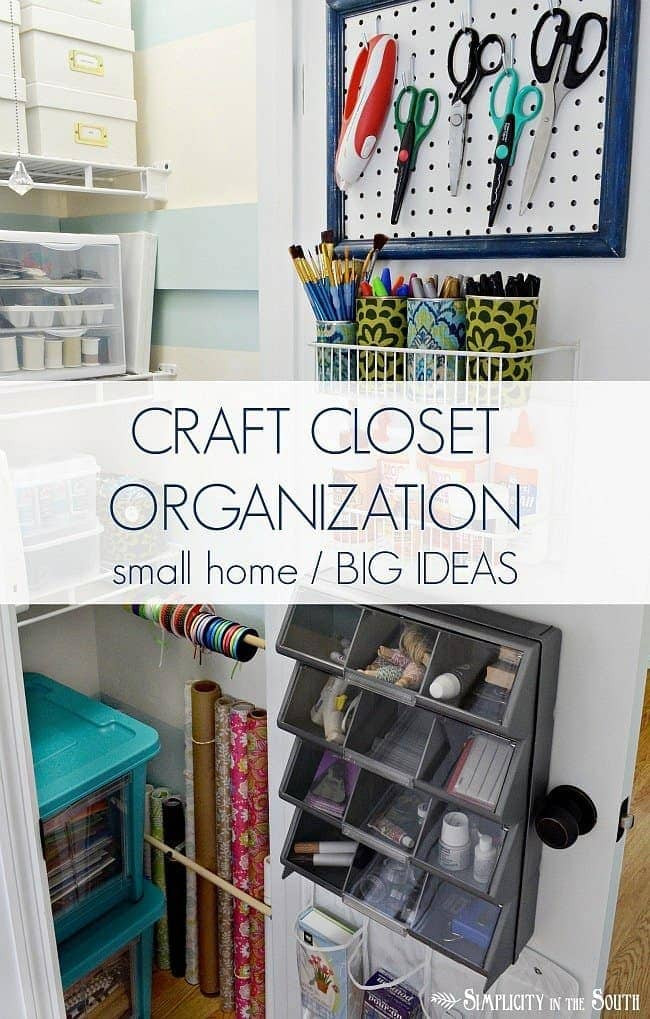 Craft Closet Organization
 8 Craft Closet Organization Tips Small Home Big Ideas