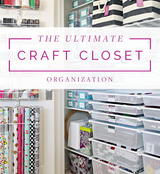Craft Closet Organization
 IHeart Organizing The Ultimate Craft Closet Organization