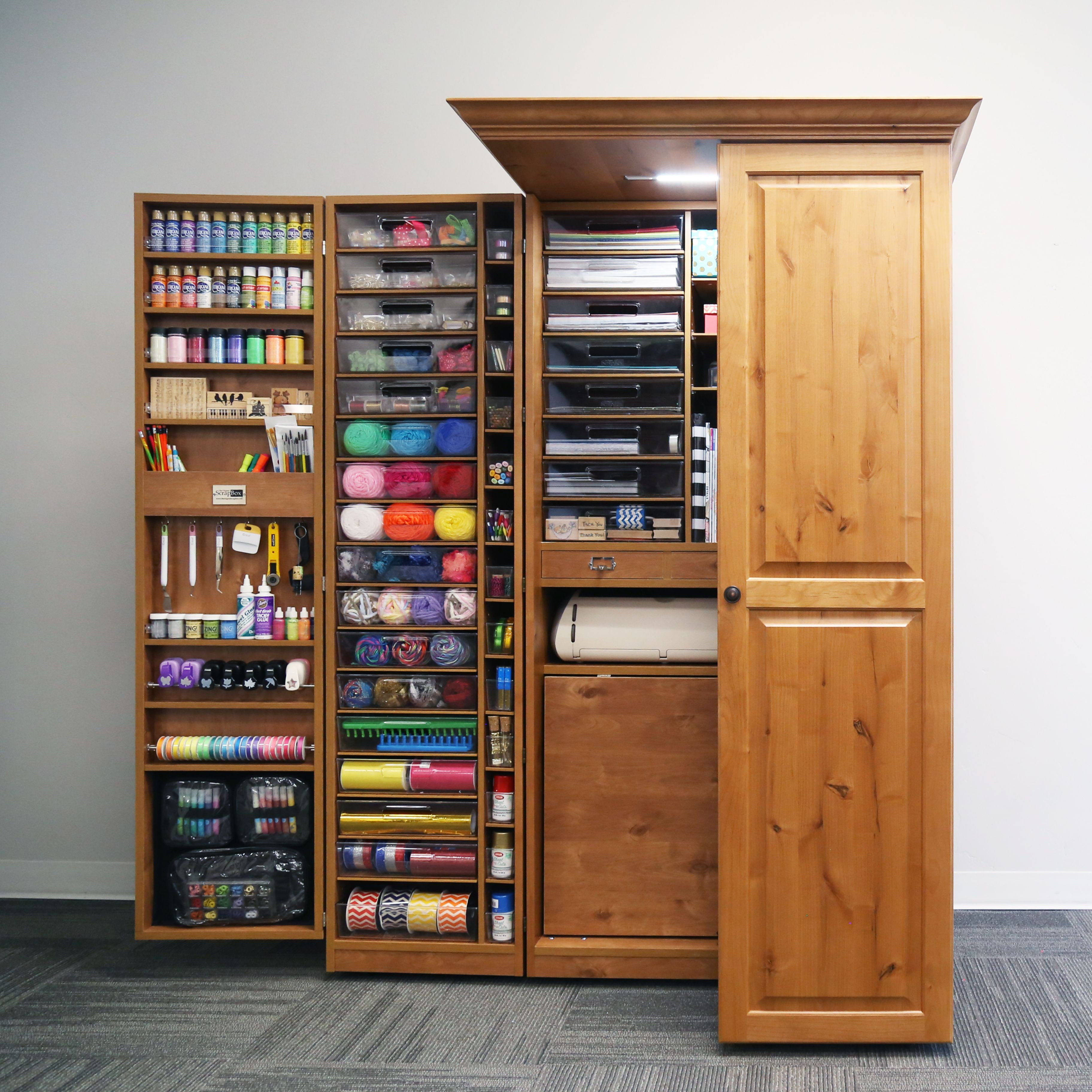 Craft Organization Cabinet
 Looking for craft storage options
