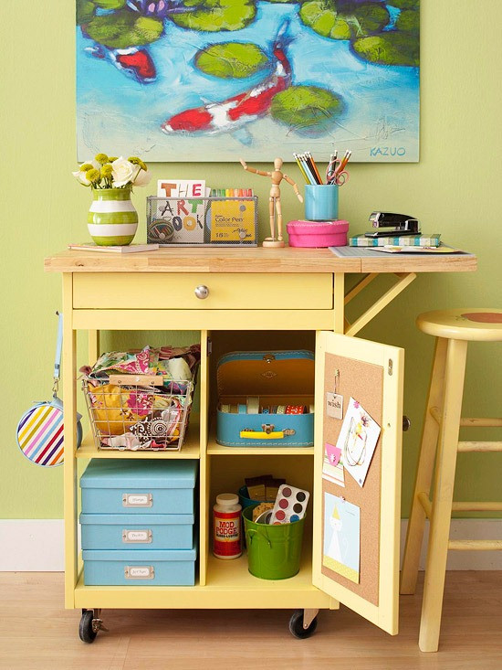 Craft Organization Cabinet
 7 Simple DIY Projects for Your Craft Room